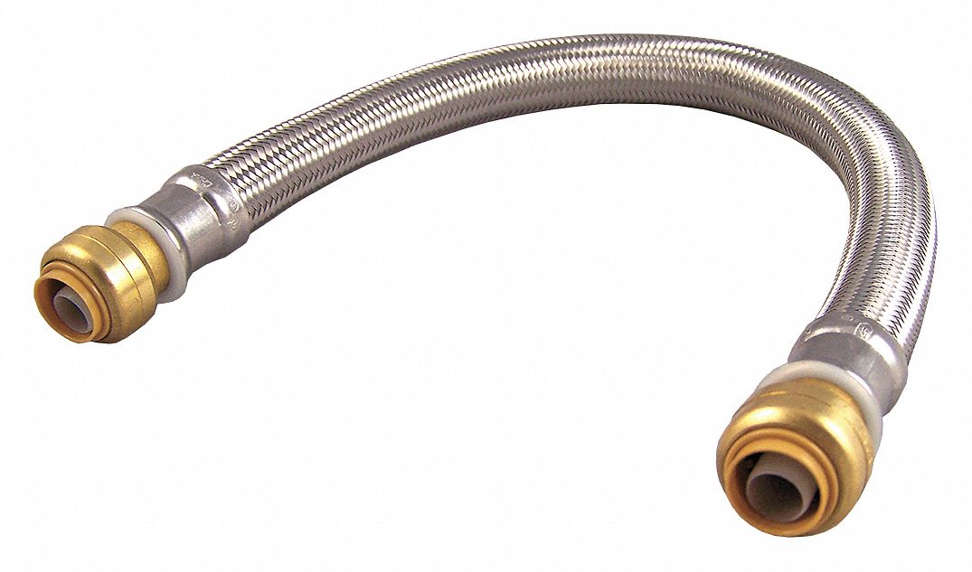 Sharkbite Flexible Hose Connector Id X L 31lc76u3008flex18lf Grainger