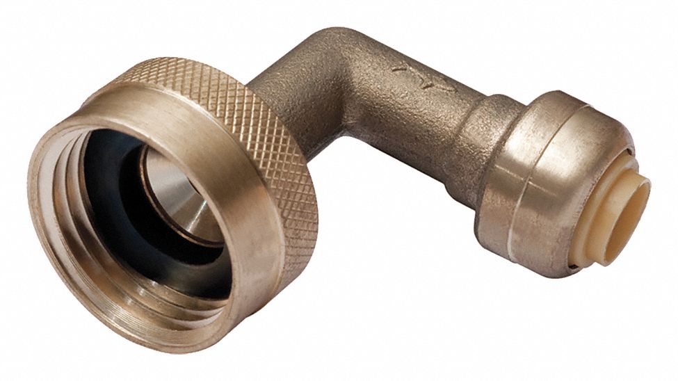 SHARKBITE Elbow, Tube Fitting Material DZR Brass, Fitting Connection