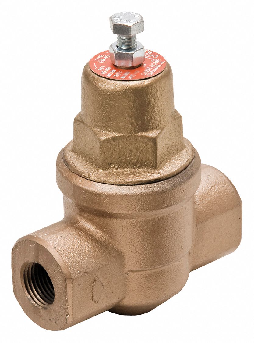 CASH ACME, F x F, 1/2 in Pipe Size, Pressure Regulator 31LC8022999