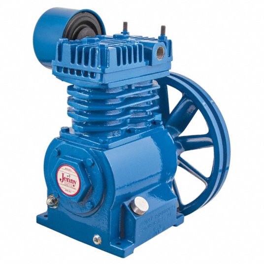 JENNY Air Compressor Pump: Splash Lubricated, 1 Stage, 2 hp, 6.7 cfm ...