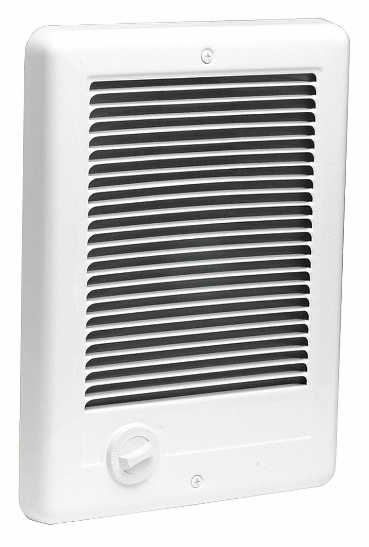 CADET Recessed Electric WallMount Heater 750W/1,000W, 208/240V AC, 1phase, White 31LK51