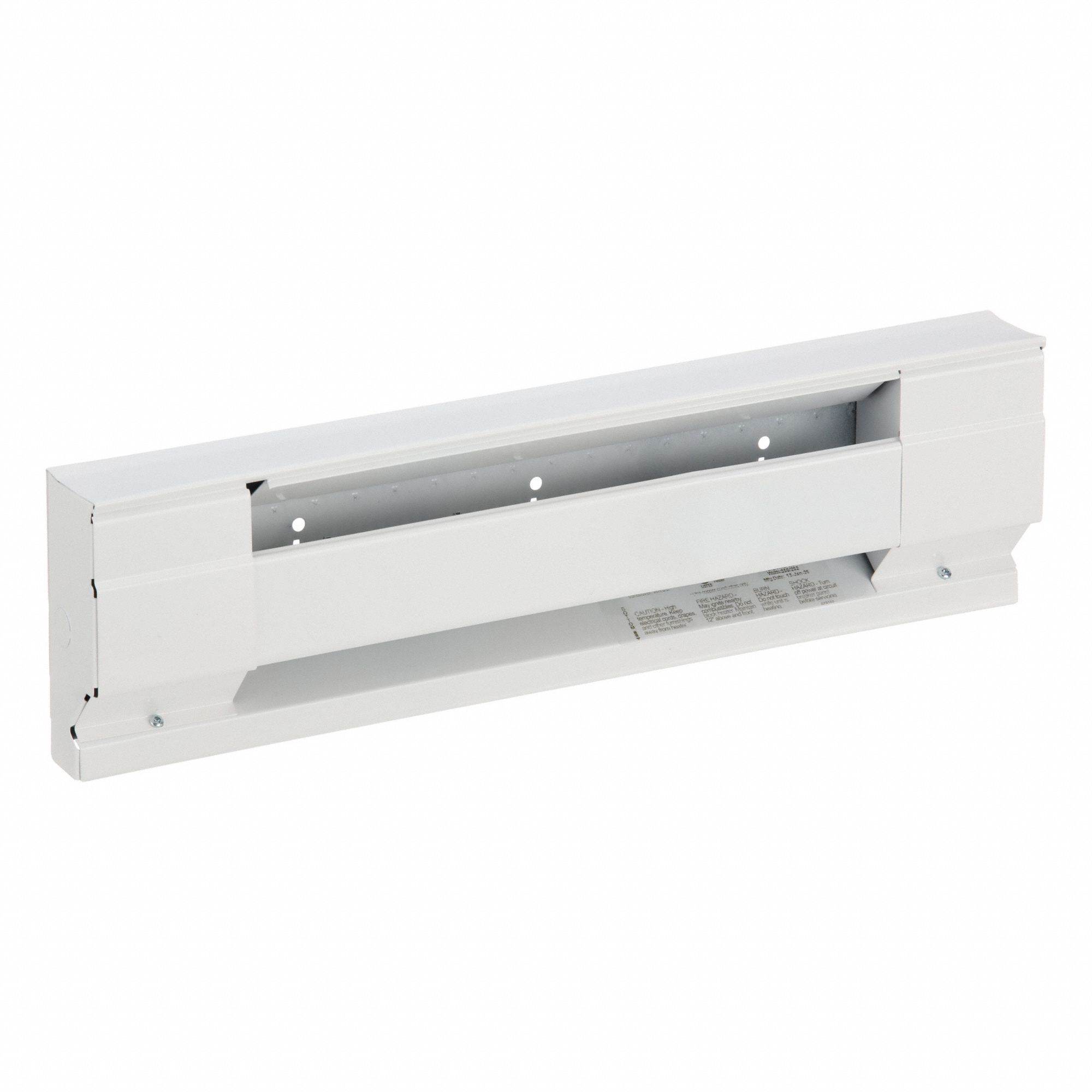 Baseboard Heater: 262W/350W, 208/240V AC, 895 BtuH_1, 195 BtuH Heating Capacity, Baseboard