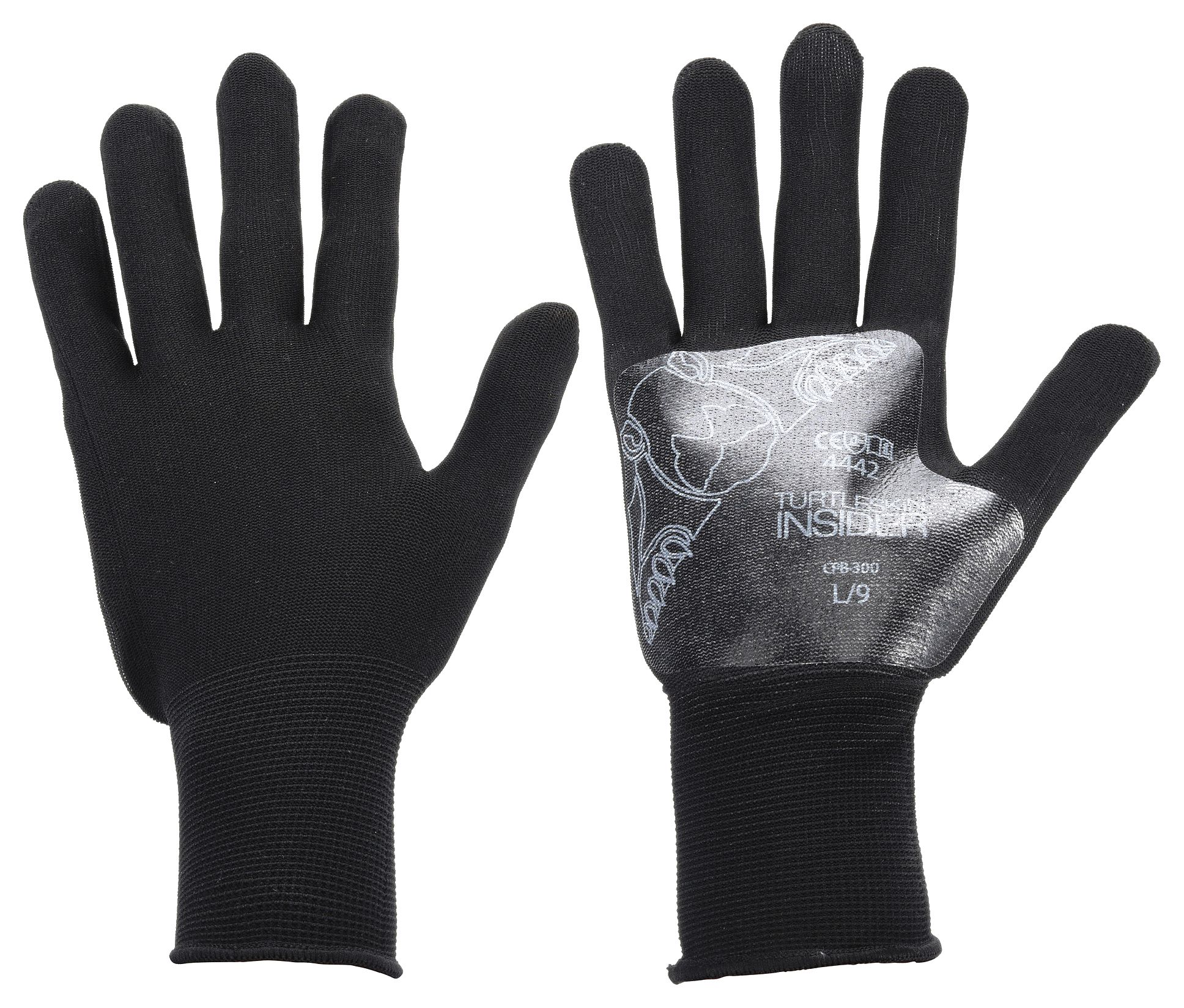 TURTLESKIN GLOVE LINERS, WHITE, LIGHT FABRIC WEIGHT, NYLON/POLYESTER, M ...