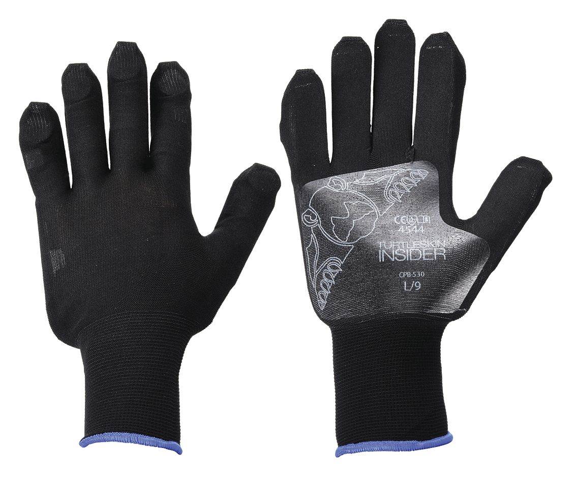 Glove Liners,Nylon/Polyester,M,Blk,PR Grainger