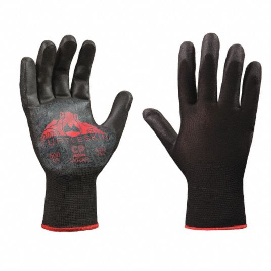 grainger black nitrile gloves