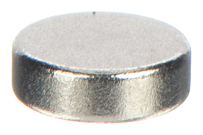 MAG-MATE, Grade 35 Neodymium, Nickel Plating, Disc Magnet - 31LU29 