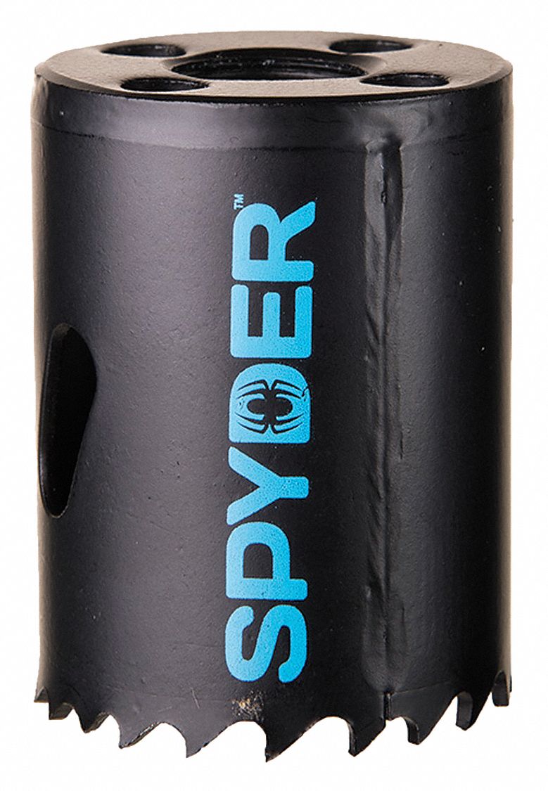 SPYDER, 1 1/2 in Saw Dia., 4/6 Teeth per Inch, Hole Saw 31LV30