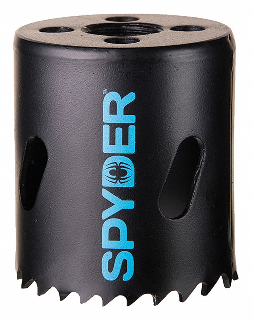 Hole Saw: 1 3/4 in Saw Dia., 4/6 Teeth per Inch, 1 7/8 in Max. Cutting Dp, Bi-Metal