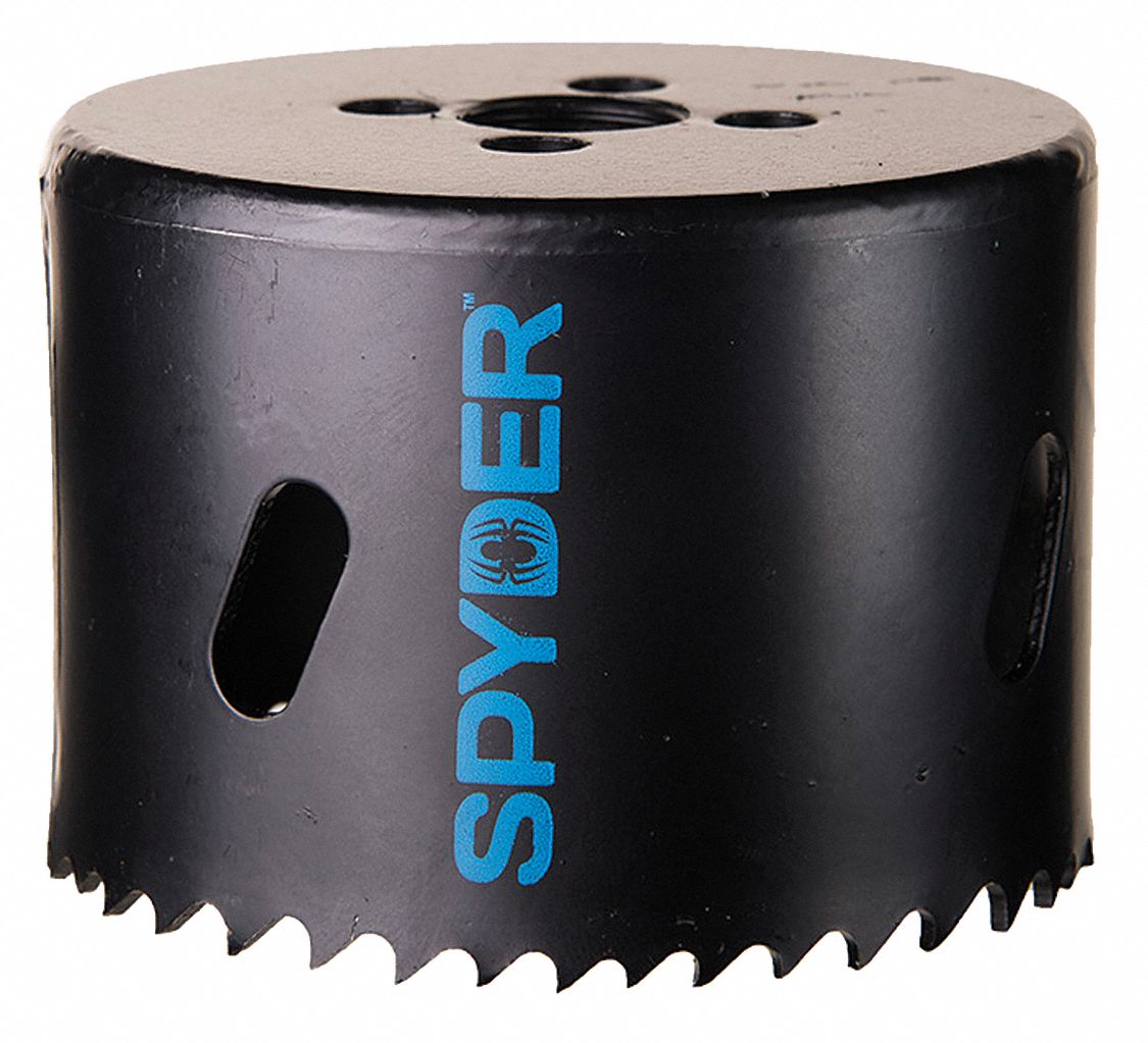 Hole Saw: 2 3/4 in Saw Dia., 4/6 Teeth per Inch, 1 7/8 in Max. Cutting Dp, Bi-Metal