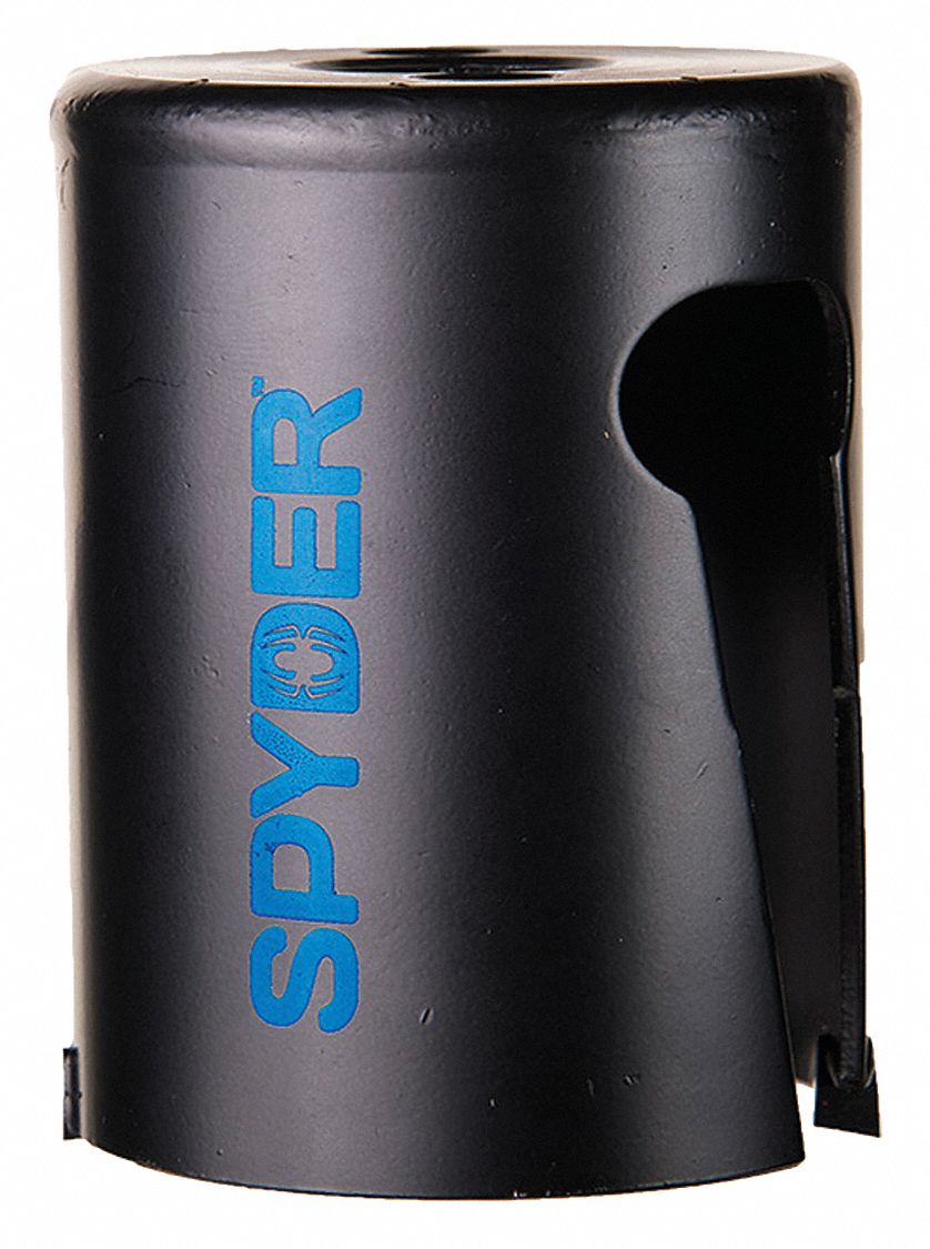 Hole Saw: 1 3/4 in Saw Dia., 1 Teeth per Inch, 2 in Max. Cutting Dp, 1/2"-18 Thread Size