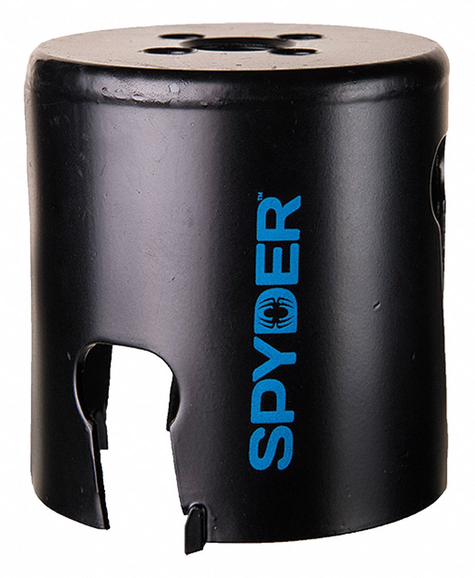 SPYDER, 2 1/2 in Saw Dia., 1 Teeth per Inch, Hole Saw 31LV66600028CF Grainger