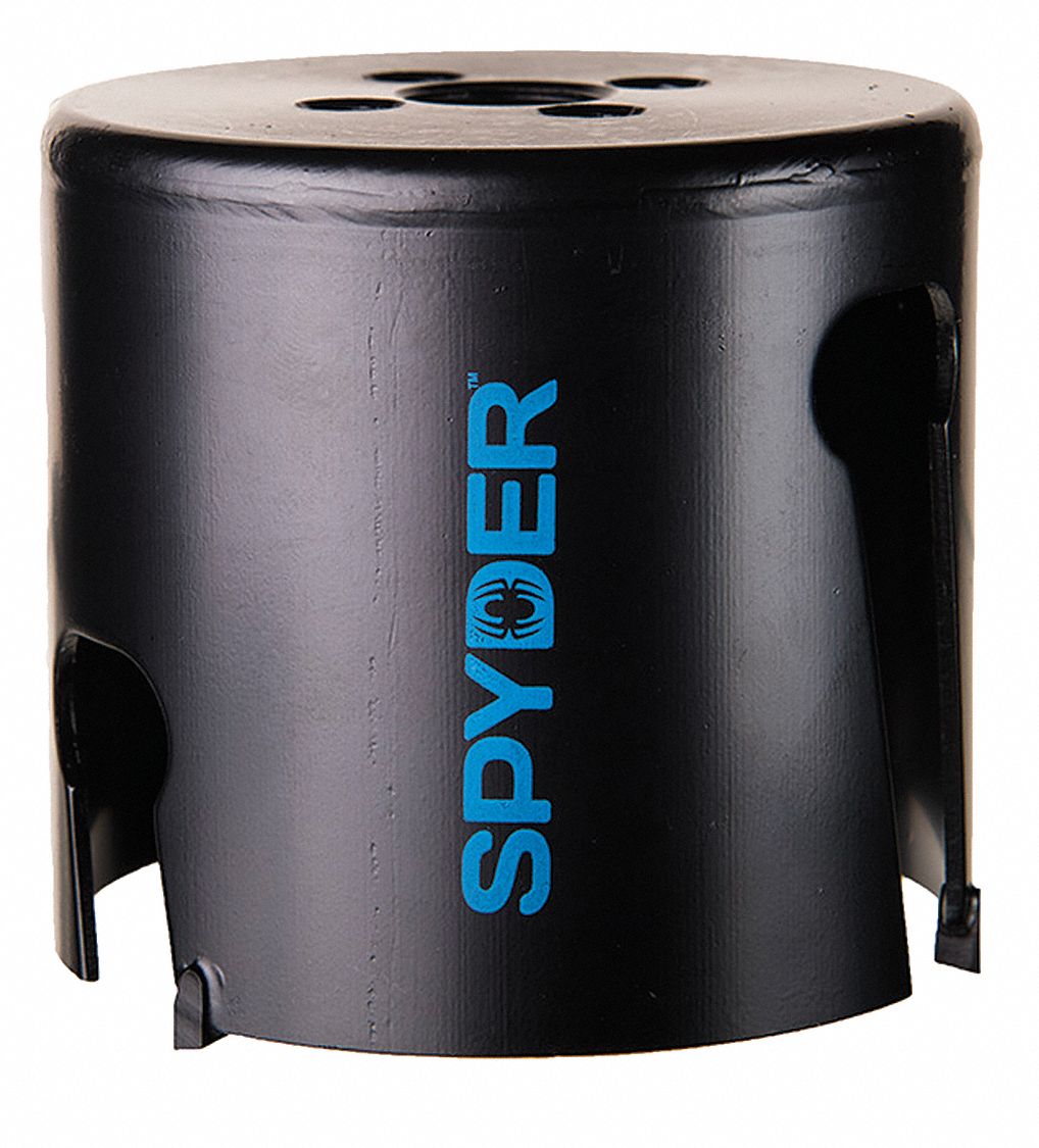 Hole Saw: 2 5/8 in Saw Dia., 1 Teeth per Inch, 2 in Max. Cutting Dp, 1/2"-18 Thread Size