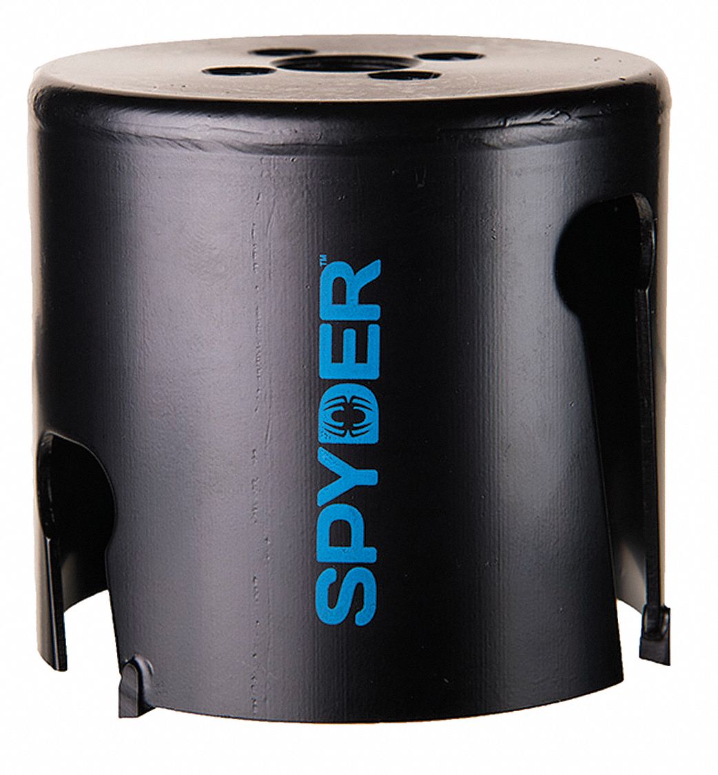 Hole Saw: 2 3/4 in Saw Dia., 1 Teeth per Inch, 2 in Max. Cutting Dp, 1/2"-18 Thread Size