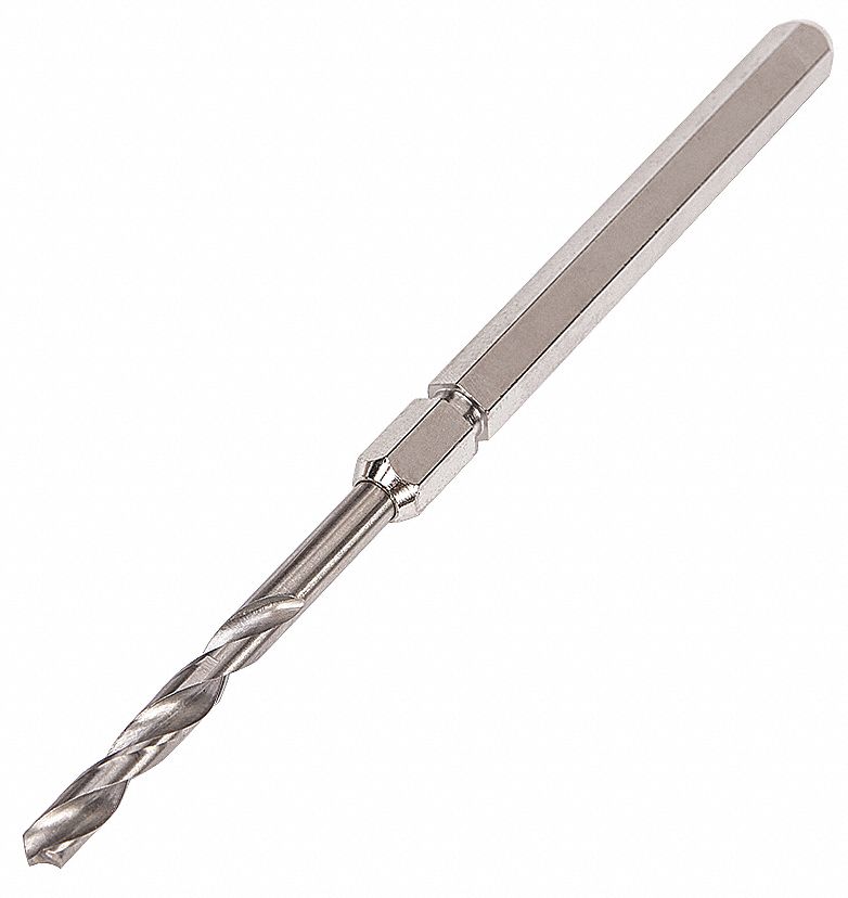SPYDER Pilot Drill Bit, Hex, High Speed Steel 31LV85600645H Grainger