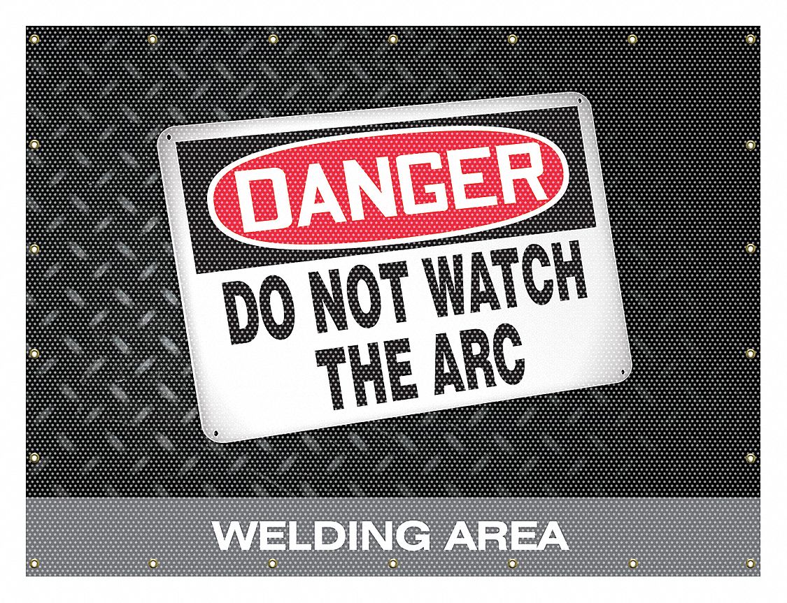 ACCUFORM, Vinyl, 6 ft Ht, Welding Curtain 31LW68PWD106BU Grainger