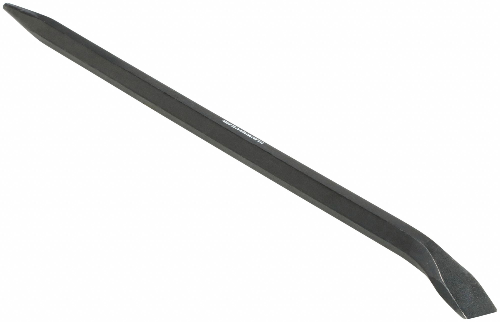 PRY BAR,CARBON STEEL,BLACK,36" L