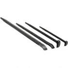 PRY BAR,CURVED,HIGH CARBON STEEL,4 PCS.
