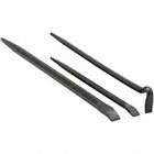 PRY BAR,CURVED,HIGH CARBON STEEL,3PCS.