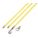 FISH STICK, 1 BULLET NOSE TIP/1 SINGLE HOOK TIP/3 15/64 IN SECTIONS, 1/4 IN ROD DIA