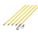 FISH STICK, 1/4 IN ROD DIA, 24 FT, BULLET NOSE/SINGLE HOOK END, 5 RODS INCLUDED