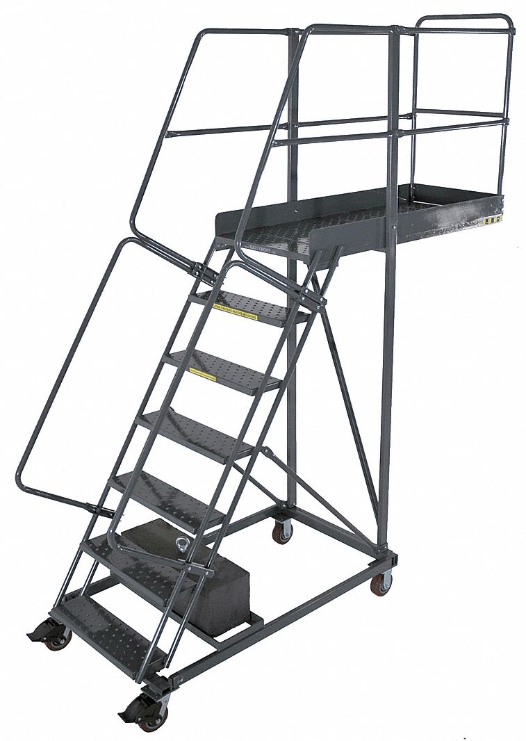 31ME02 - Cantilever Ladder 300lb 102in. H 6 Steps