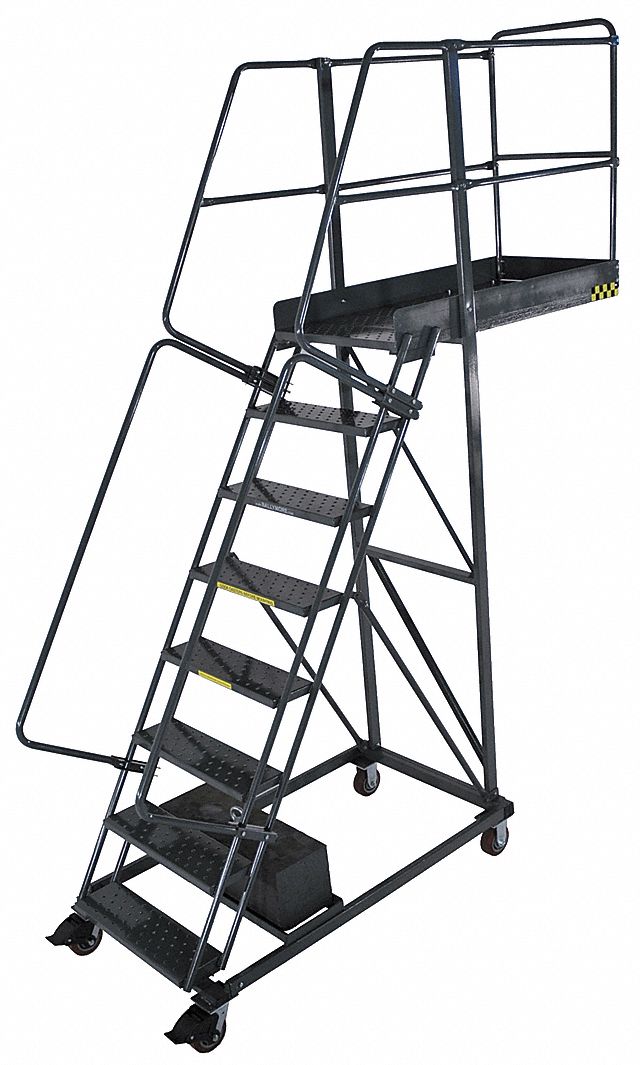 31ME10 - Cantilever Ladder 300lb 122in. H 8 Steps
