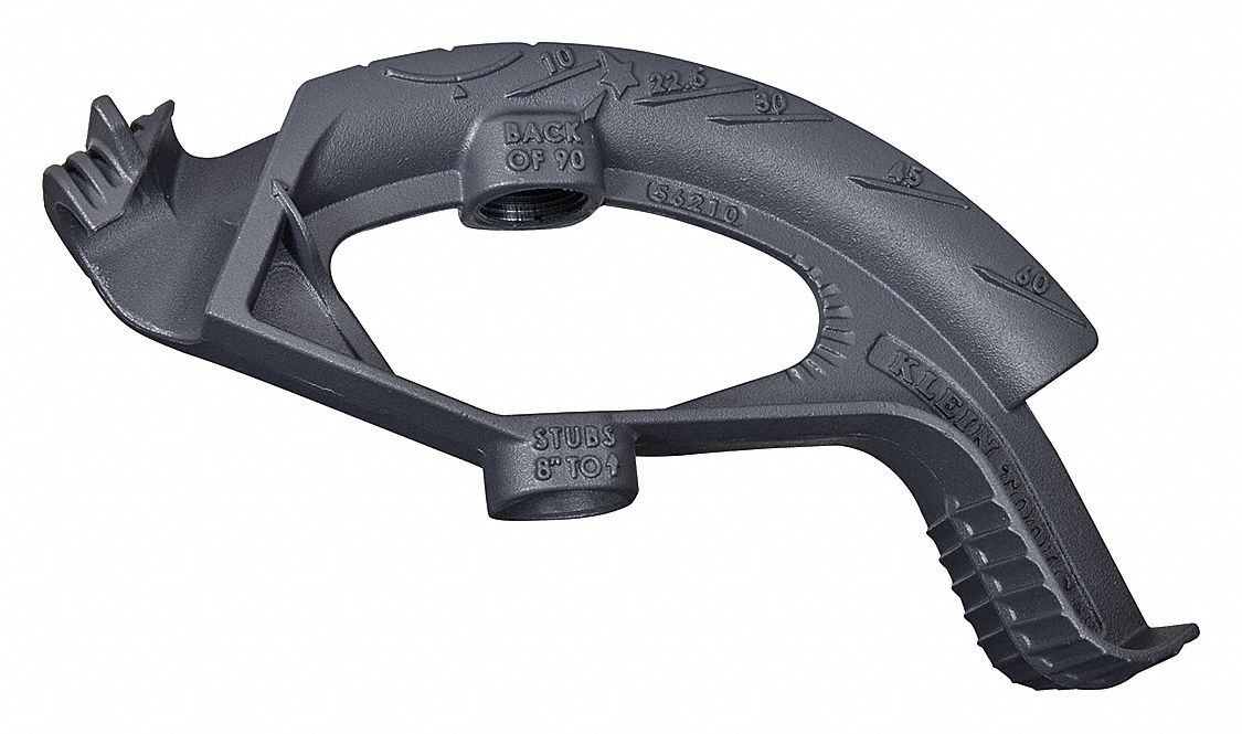 KLEIN TOOLS Conduit Bender Head, 1In.EMT, 3/4 Rigid 31ME3156210