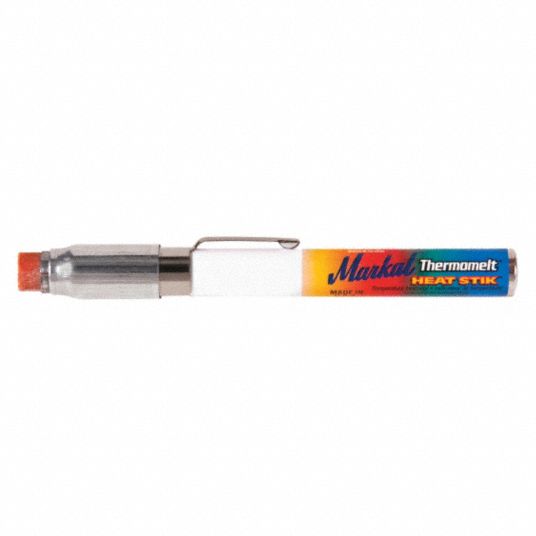 MARKAL Temperature Indicator Stick, 250°F Temp. Range, 3/8 in Tip Size