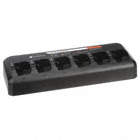 CHARGER, MULTI UNIT, 6 RADIO/3 HR, 17 1/2 X 11 1/2 X 6 1/64 IN, POLYCARBONATE/METAL