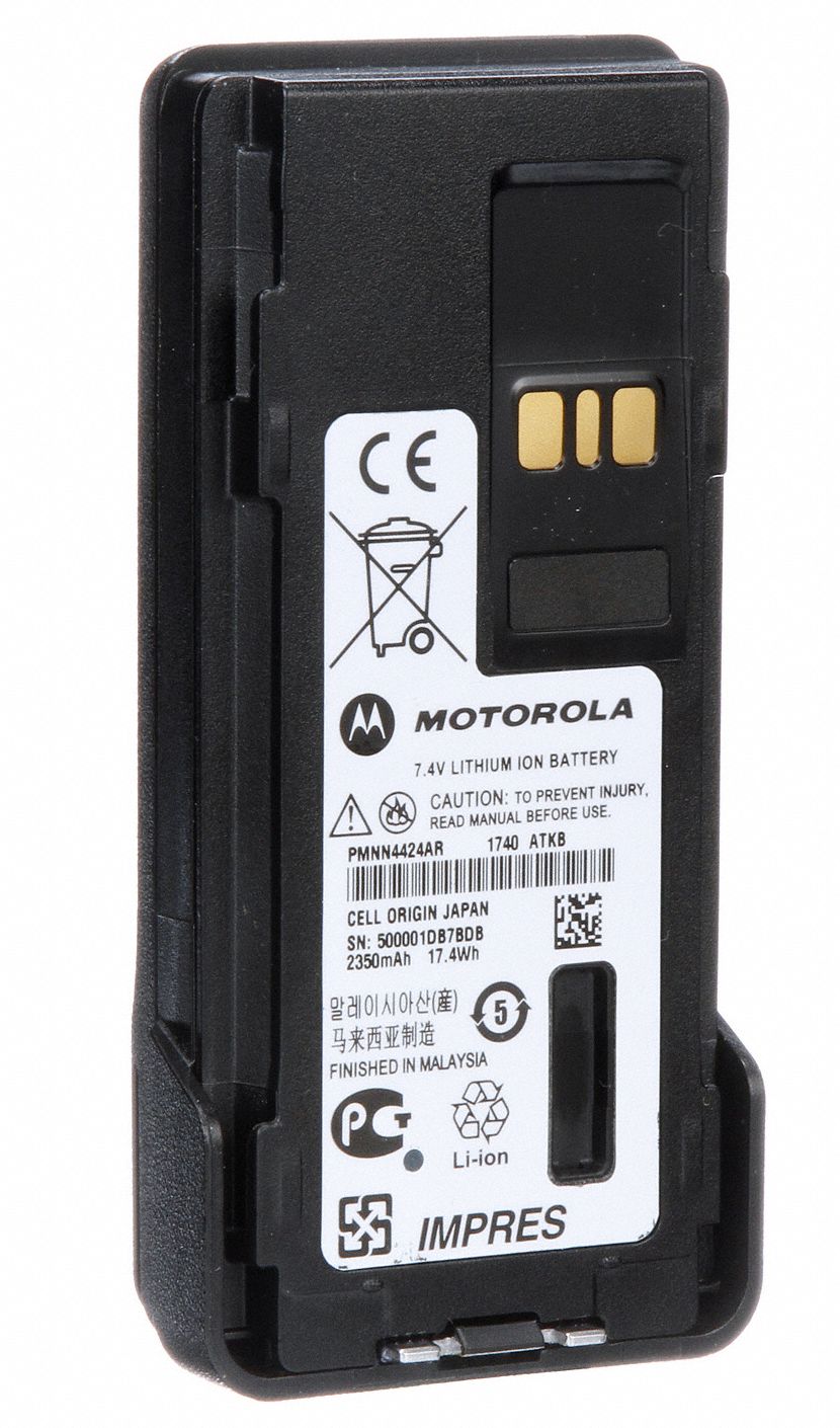 MOTOROLA Lithium-Ion 7.2 V Voltage Battery Pack - 31MG57|PMNN4424AR ...