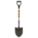 ROUND POINT SHOVEL,29 IN. HANDLE,14 GA.