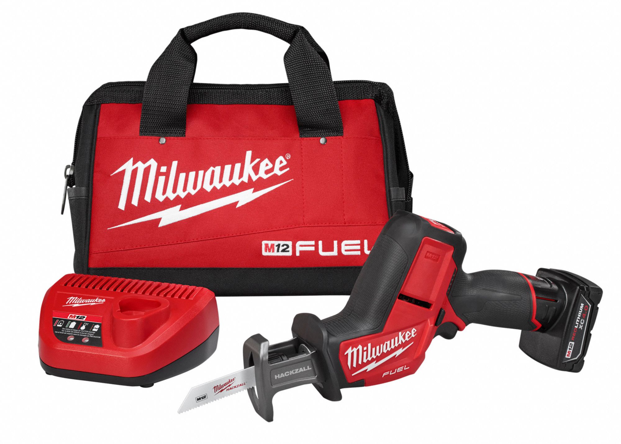 MILWAUKEE RECIPROCATING SAW KIT, CORDLESS, 12V DC, AH, 3000 SPM, 13¼ IN  LENGTH, VARIABLE SPEED Cordless Reciprocating Saws MTL2520-21XC  2520-21XC Grainger, Canada