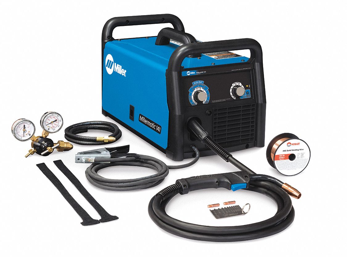 MIG WELDER, MILLERMATIC 141, MIG PACK, WITH AUTO-SET, 120V