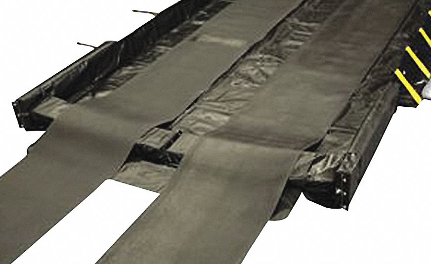 TRACMAT, FOR 41 FT BERM, (2) 39 X 3 FT MATS, HD INDUSTRIAL TRACTION BELT, BLACK, 2 PK