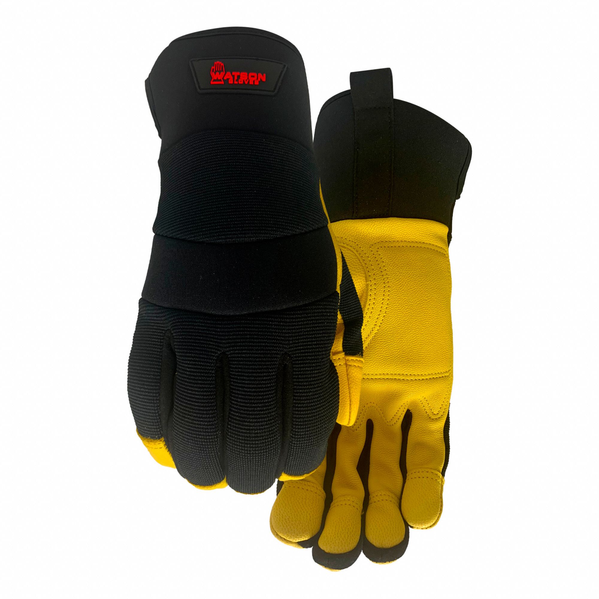 MECHANIC SLIP-ON GLOVES, SIZE S, GOATSKIN LEATHER KNUCKLE