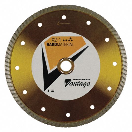 DIAMOND VANTAGE Diamond Saw Blade, 4 1/2 in Blade Dia. 31NE44S