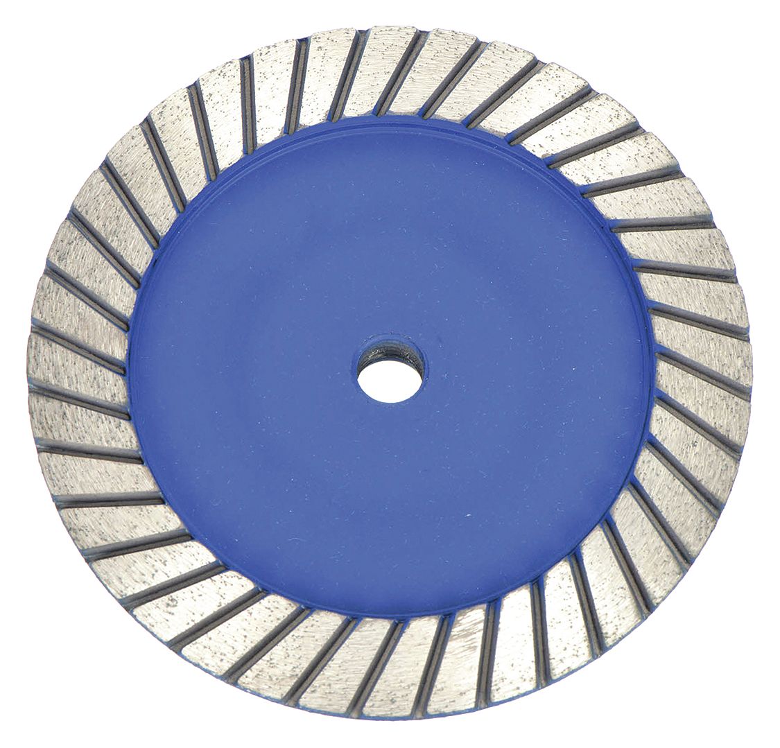 SegmentCpGrindWheel, 5/8"-11 CN, 4" Dia