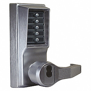 PUSH BUTTON LOCK,ENTRY,KEY OVERRIDE