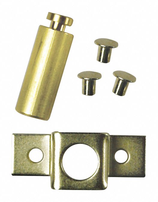 Latch Bolt Kit,Deadbolt,Rnd,Sheet Metal Grainger