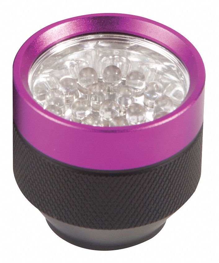31NJ71 - LED Flashlight Head Black/Purple/Violet