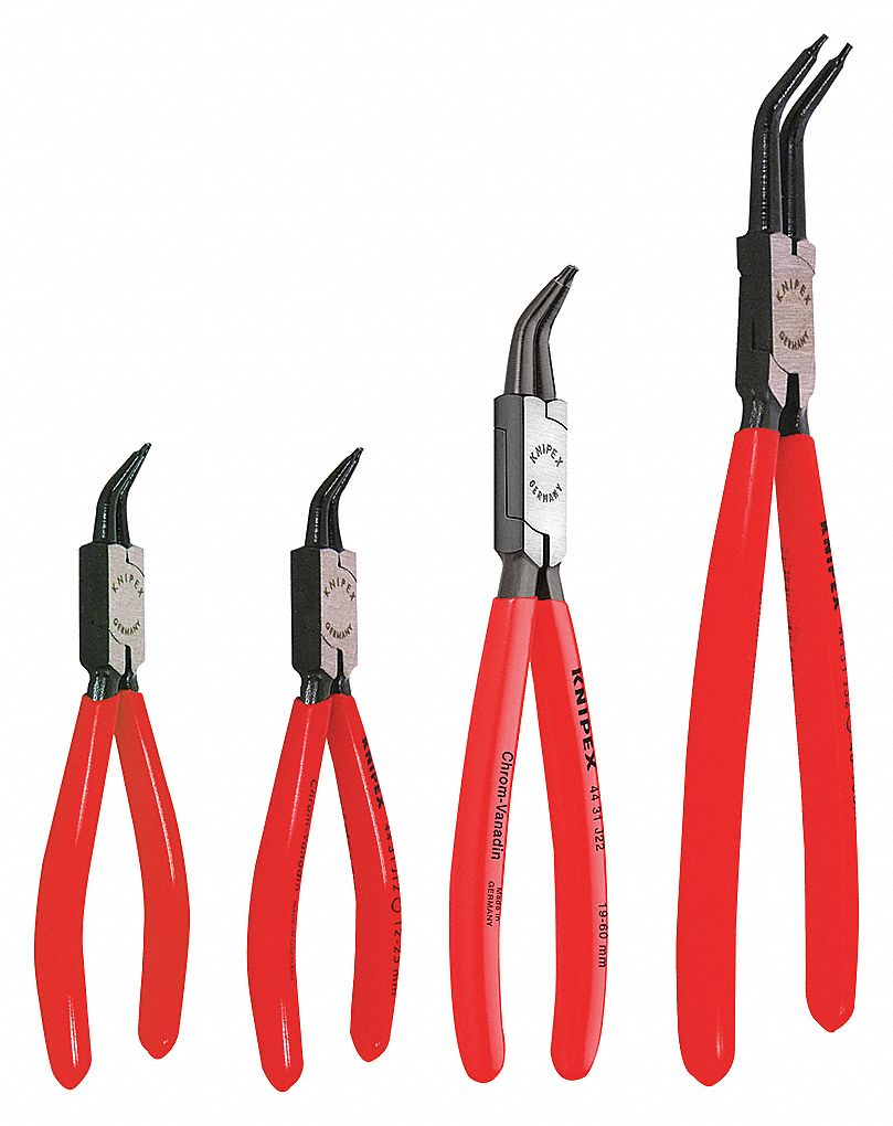 PLIERS CIRCLIP SET INT/EXT 4PC