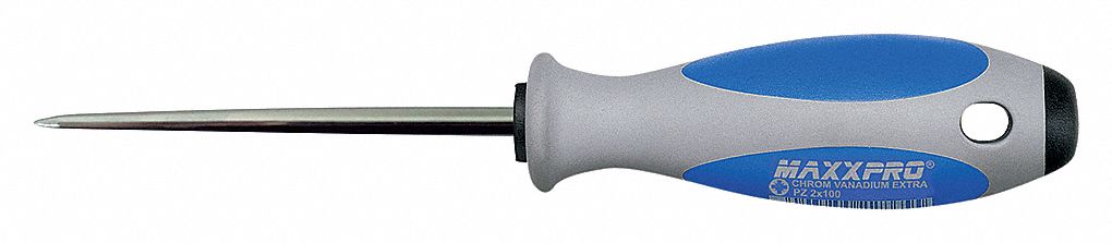 SCRATCH AWL, 8 35/64 IN OVERALL L, CUSHION GRIP SCREWDRIVER HANDLE, 4 19/32 IN HANDLE L