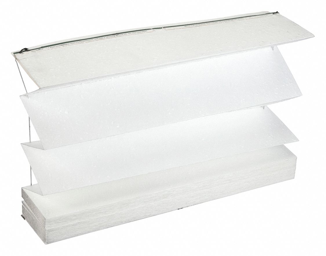 Air Filter: 5000, 31TP18, 16 in x 25 in x 6 in