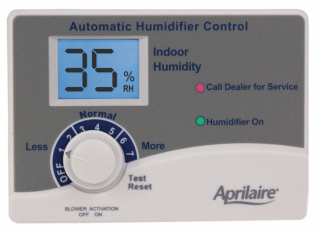 APRILAIRE Humidifier Control; For Use With Steam Model 800 - 31TP22|62