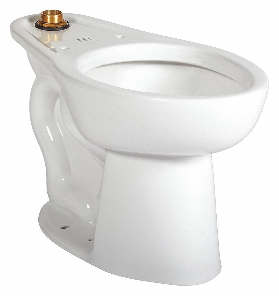 TOILET BOWL: AMERICAN STD MADERA FLOWISE, 1.1/1.28/1.6 GPF, ELONGATED BOWL