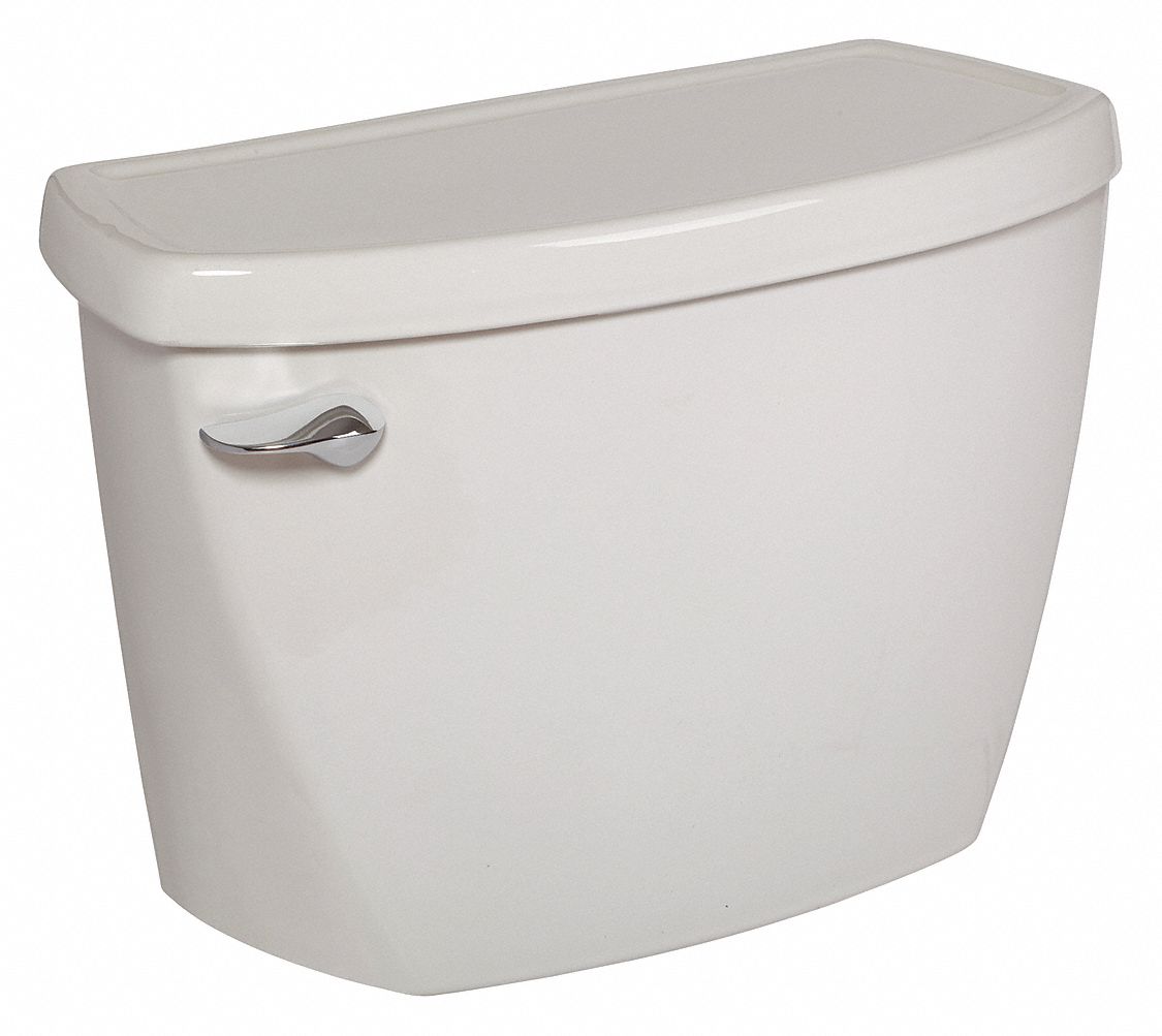 TOILET TANK: AMERICAN STD YORKVILLE CADET, 1.6 GPF, LEFT HAND TRIP LEVER