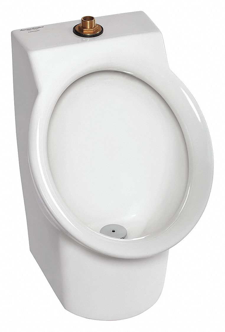 Washdown Urinal: 0.13 gpf Gallons per Flush, Vitreous China, Wall, Top Spud
