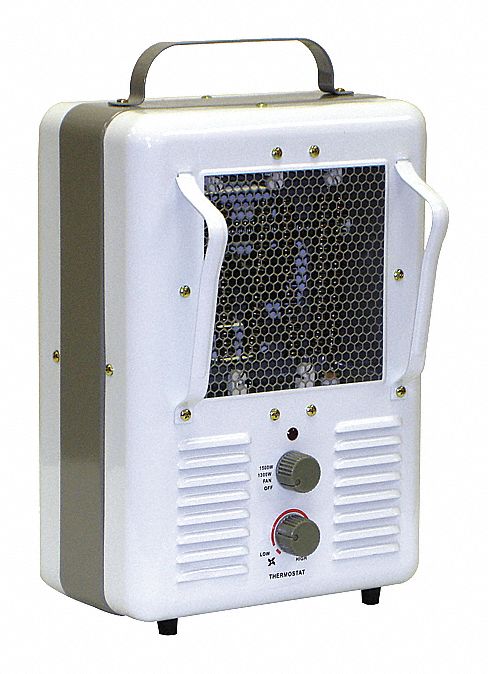 DAYTON Calentador Eléctrico Radiante , Radiante, 120VCA, Salida de