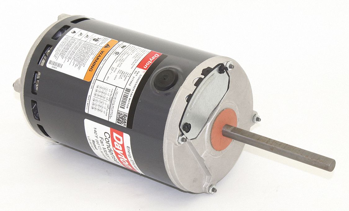 DAYTON 1 HP Condenser Fan Motor,3Phase,1140 Nameplate RPM,200230/460