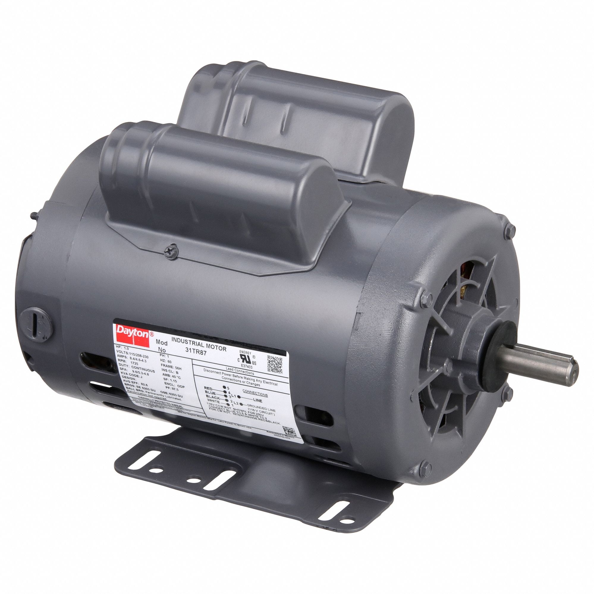 Moteur GP,1HP,1725tr/m,115/208-230V,56H